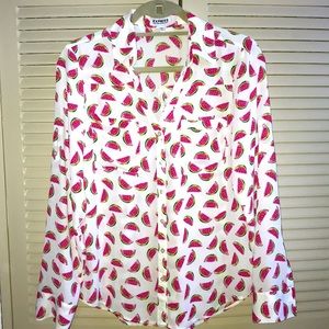 Express Portofino Shirt - Watermelon print